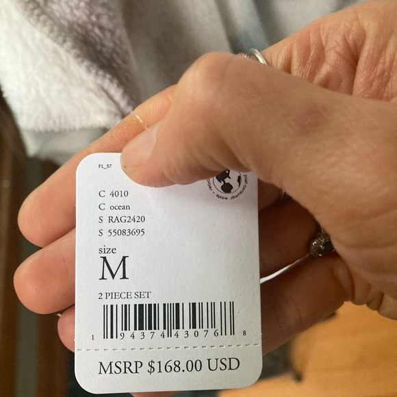 NWT Free People Kelly Washed Tie Dye Sweatshirt - Picture 6 of 6